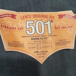 Levis 501 jeans